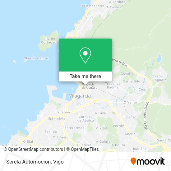 Sercla Automocion map