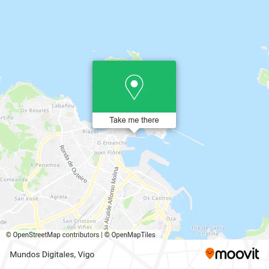 Mundos Digitales map