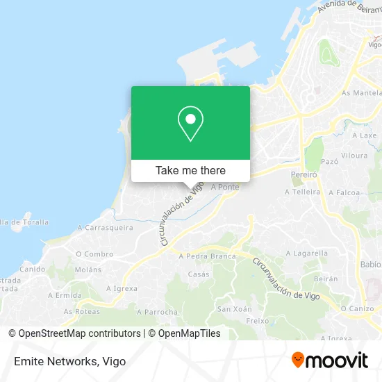 Emite Networks map