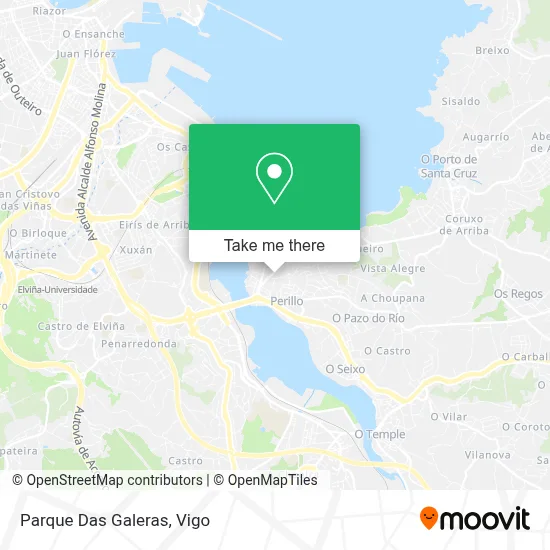 Parque Das Galeras map