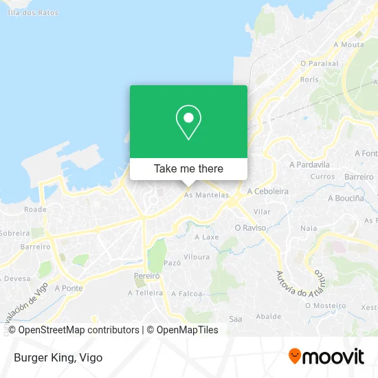 Burger King map