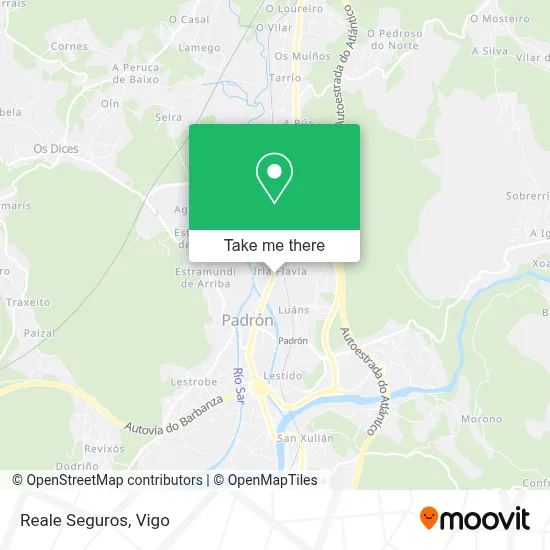 Reale Seguros map