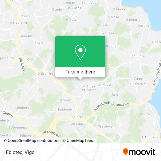 Ebiotec map