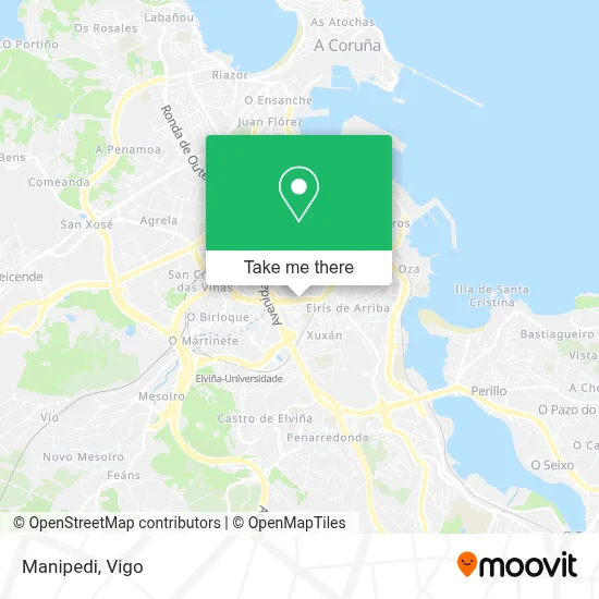Manipedi map
