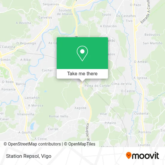 Station Repsol map