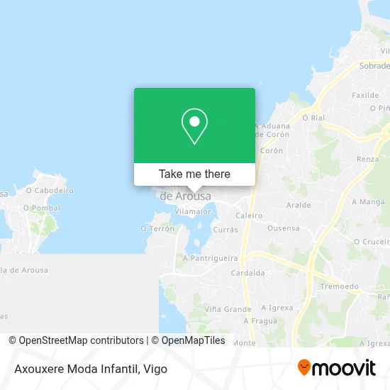 Axouxere Moda Infantil map