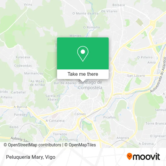 Peluquería Mary map