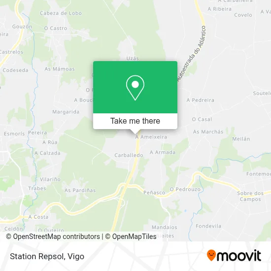Station Repsol map