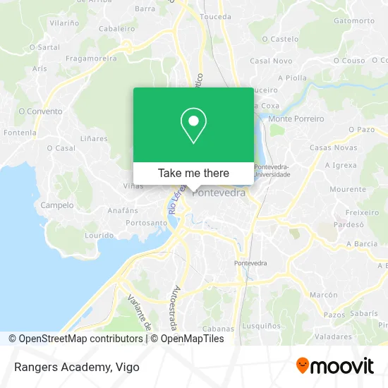 Rangers Academy map