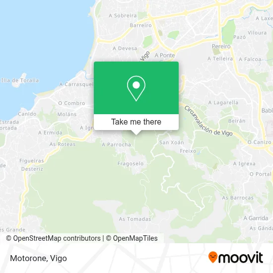 Motorone map