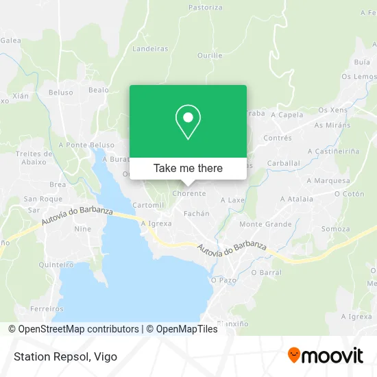 Station Repsol map