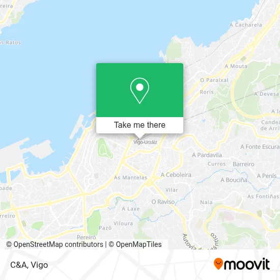 C&A map