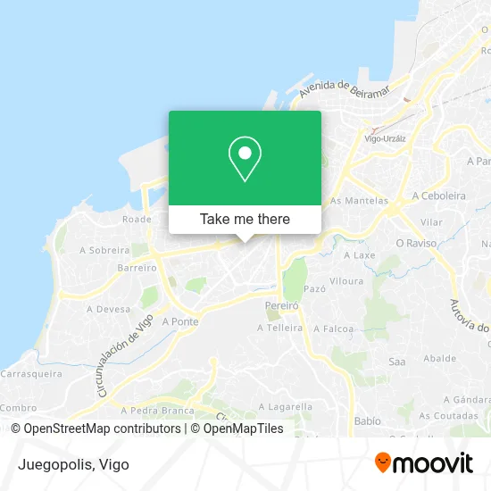 Juegopolis map