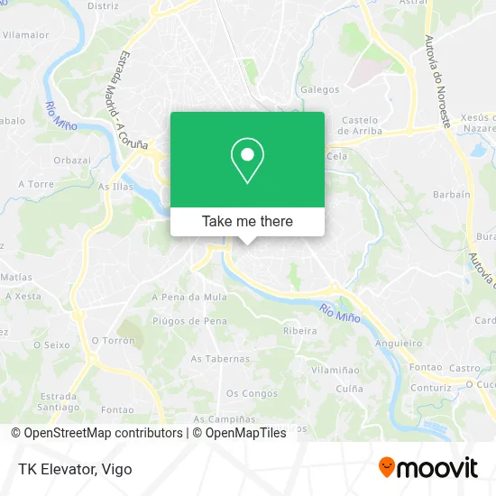 Tk Elevator map