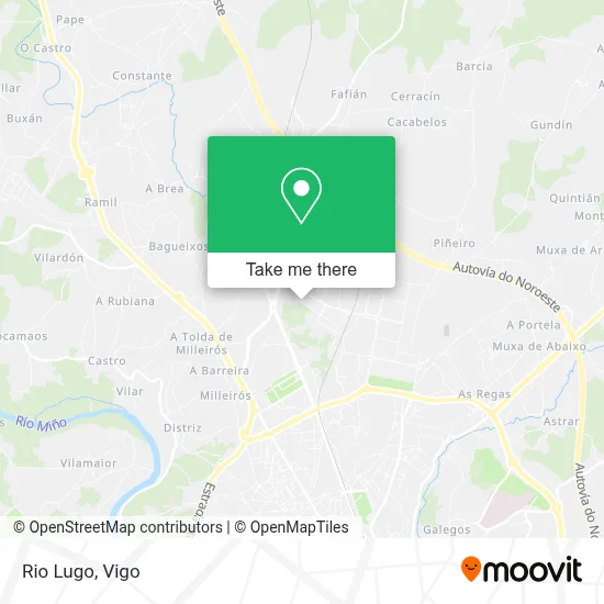Rio Lugo map
