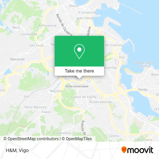H&M map