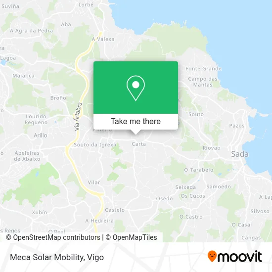 Meca Solar Mobility map