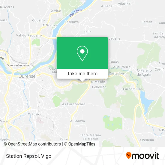 Station Repsol map