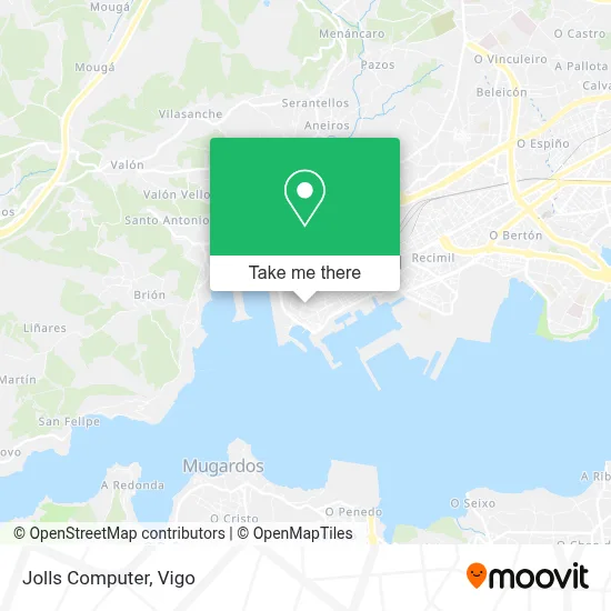 Jolls Computer map
