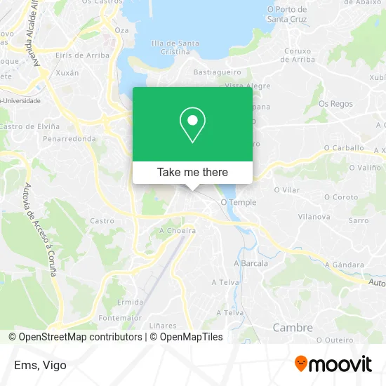 Ems map