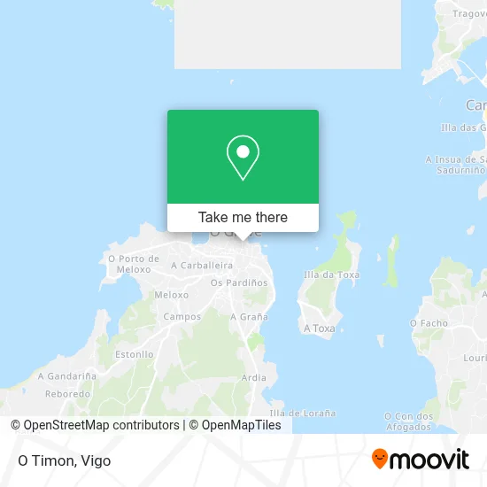 mapa O Timon