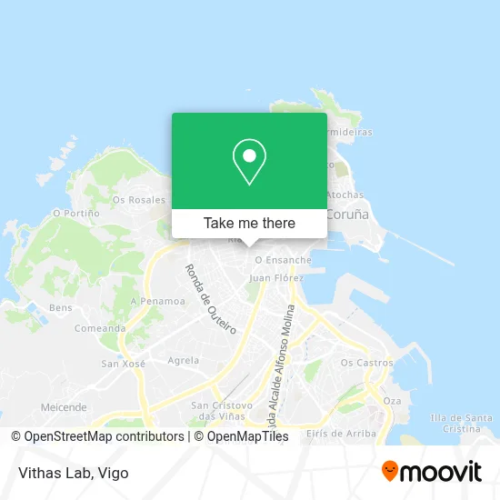 Vithas Lab map