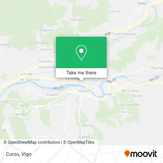 Corzo map