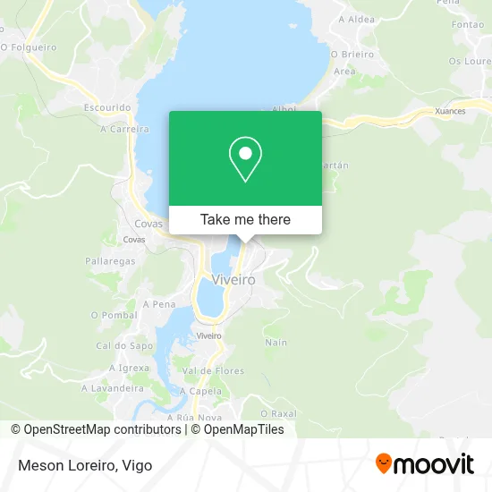 Meson Loreiro map
