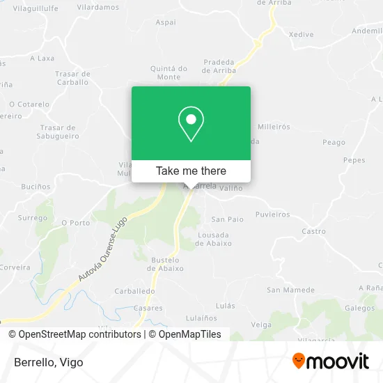 Berrello map