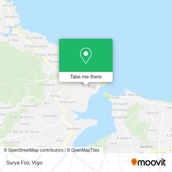 Surya Foz map