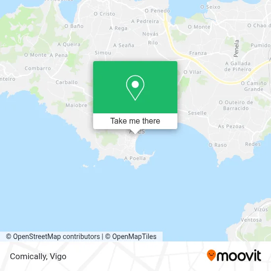 Comically map
