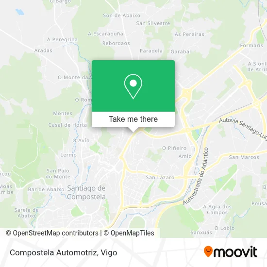 Compostela Automotriz map