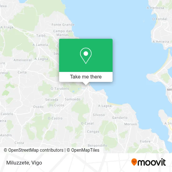 Miluzzete map
