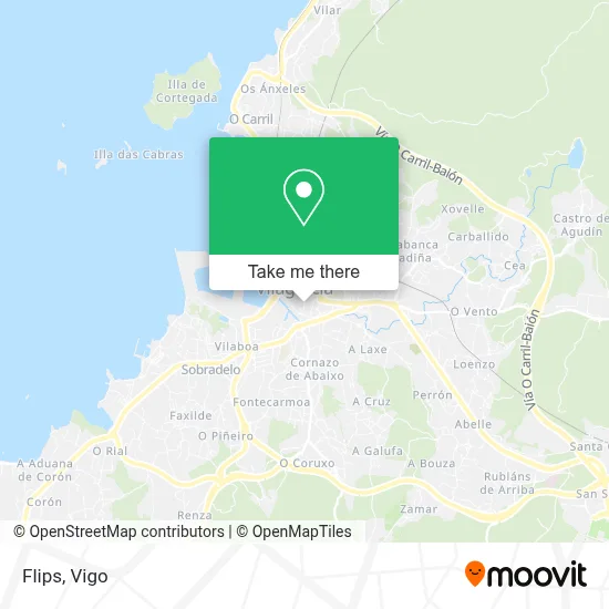 mapa Flips