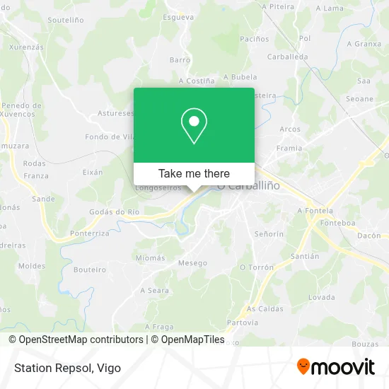 Station Repsol map