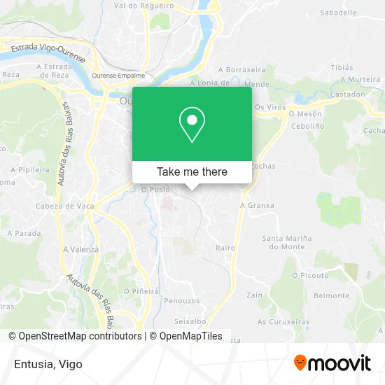Entusia map