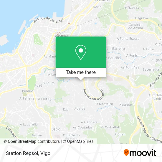 Station Repsol map