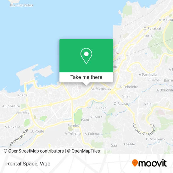 Rental Space map