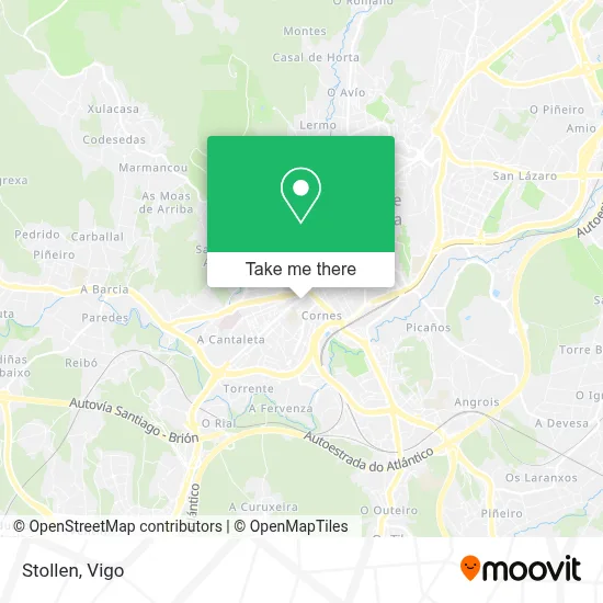 Stollen map