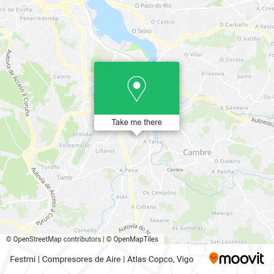 mapa Festmi | Compresores de Aire | Atlas Copco