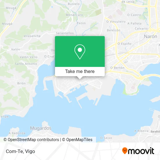 Com-Te map