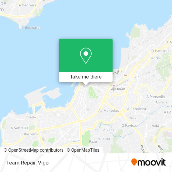 Team Repair map