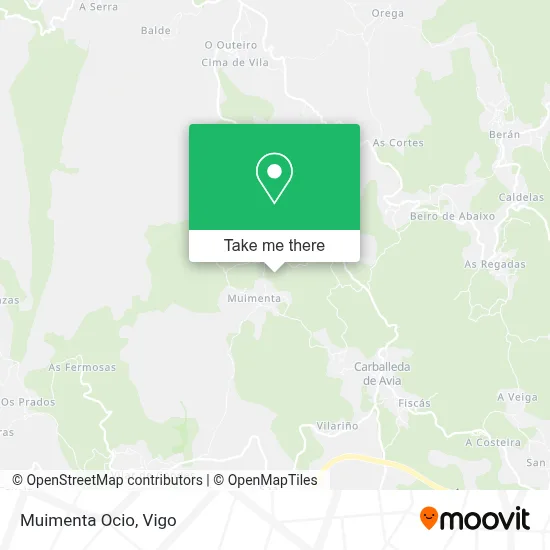 Muimenta Ocio map
