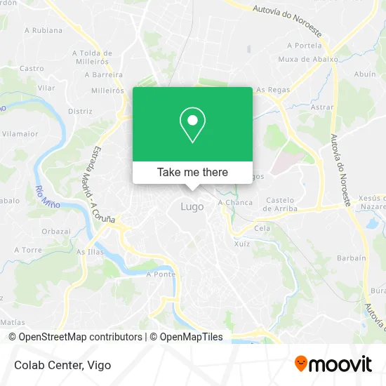 Colab Center map