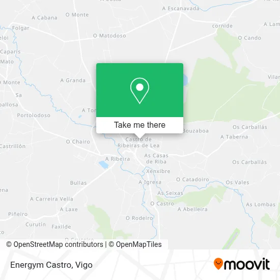 Energym Castro map