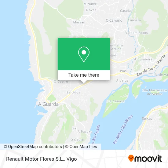 Renault Motor Flores S.L. map
