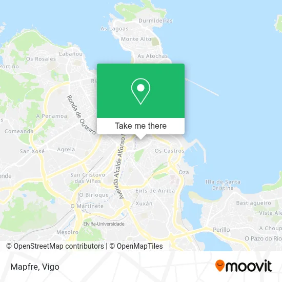 Mapfre map