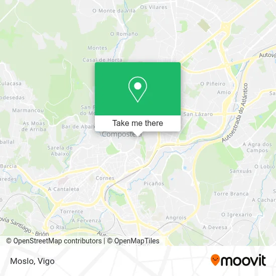 Moslo map