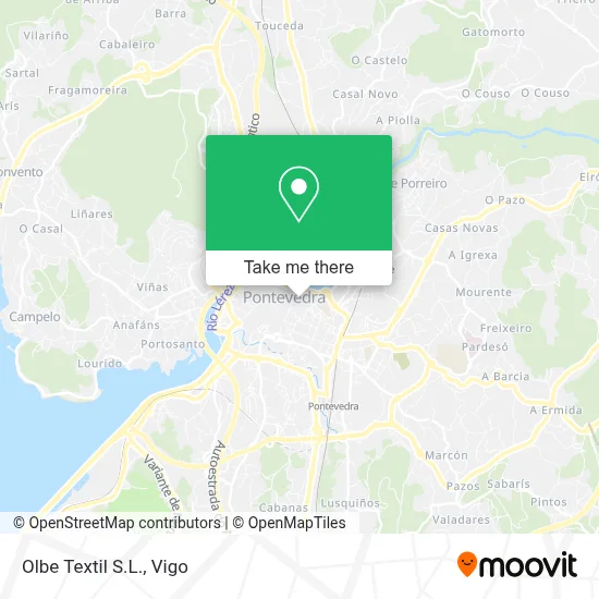 Olbe Textil S.L. map