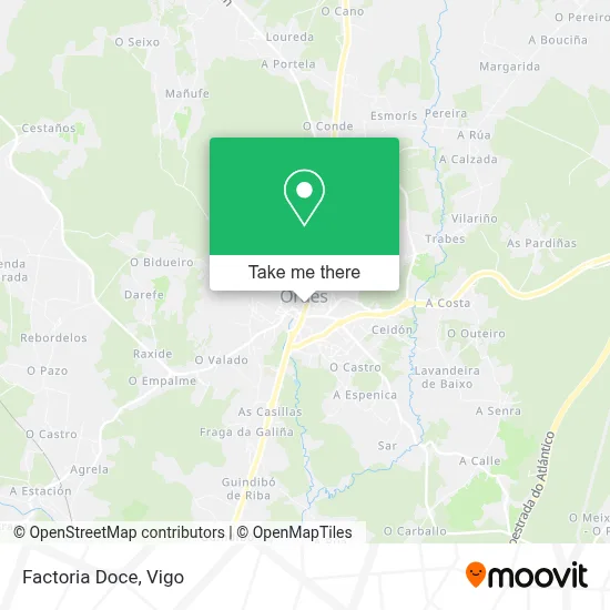 Factoria Doce map